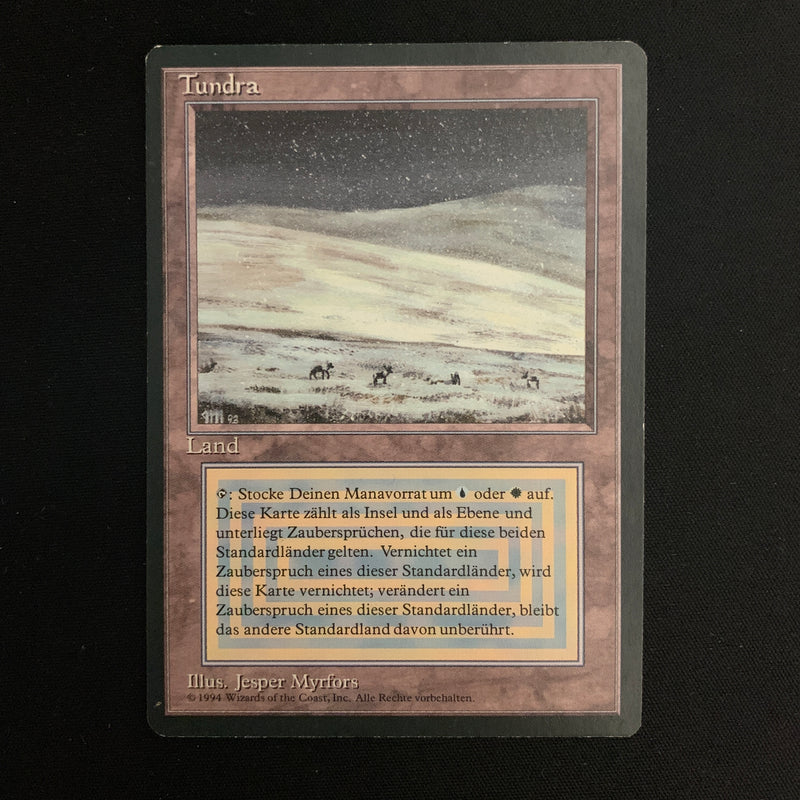 Magic the Gathering Tundra - Foreign Black Bordered - German 