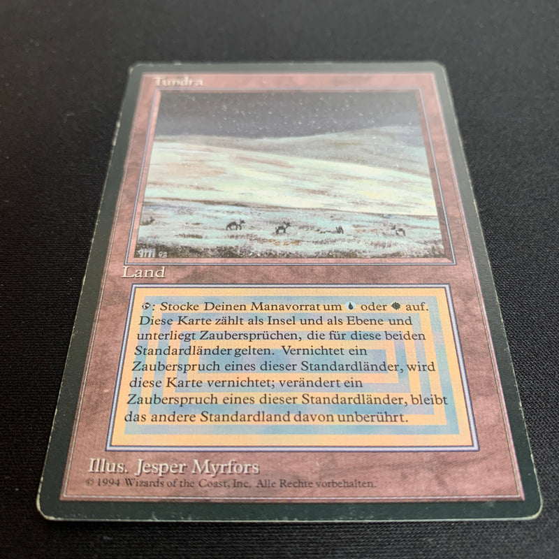 Magic the Gathering Tundra - Foreign Black Bordered - German 