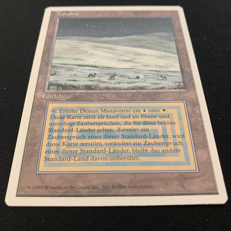 Magic the Gathering Tundra - Foreign White Bordered - German 