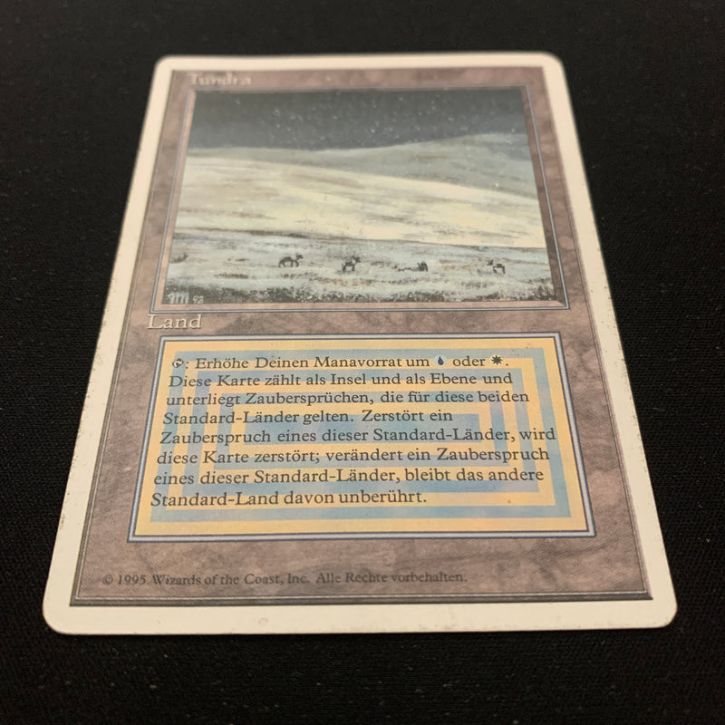 Magic the Gathering Tundra - Foreign White Bordered - German 