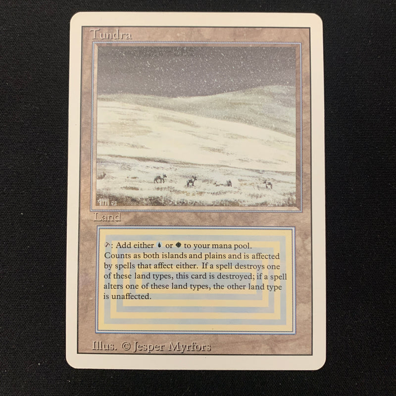 Magic the Gathering Tundra - Revised 