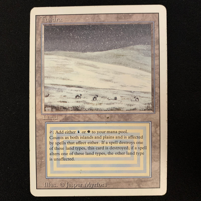 Magic the Gathering Tundra - Revised 