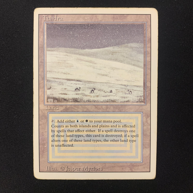 Magic the Gathering Tundra - Revised PL - DENT - 23952