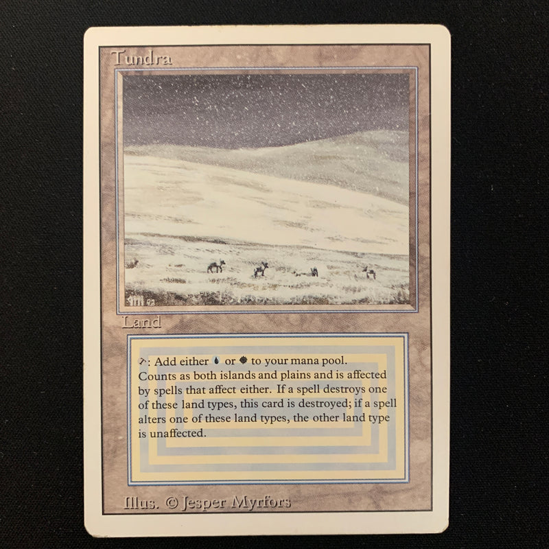 Magic the Gathering Tundra - Revised 