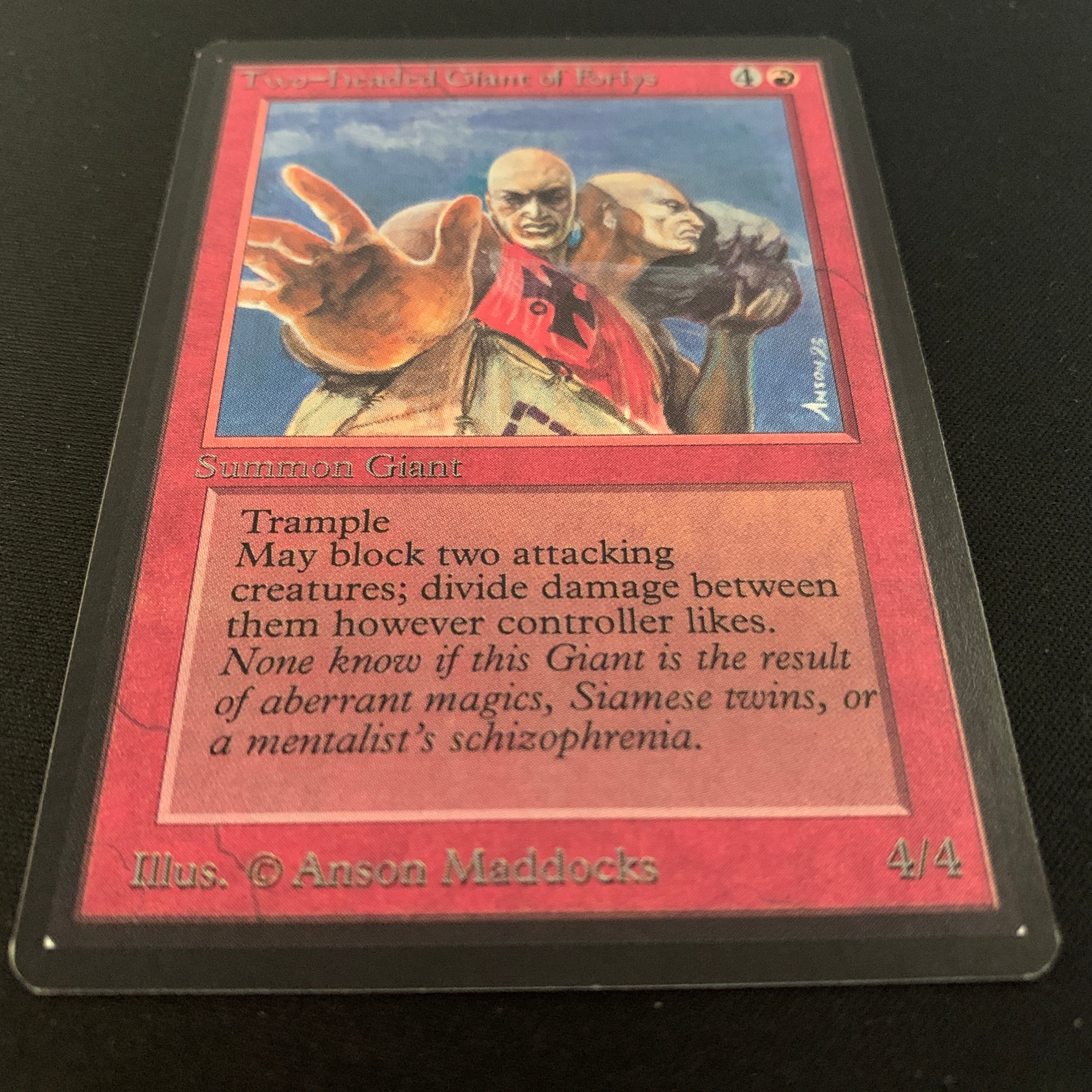 MTG Singles - Two-Headed Giant of Foriys - Beta - 