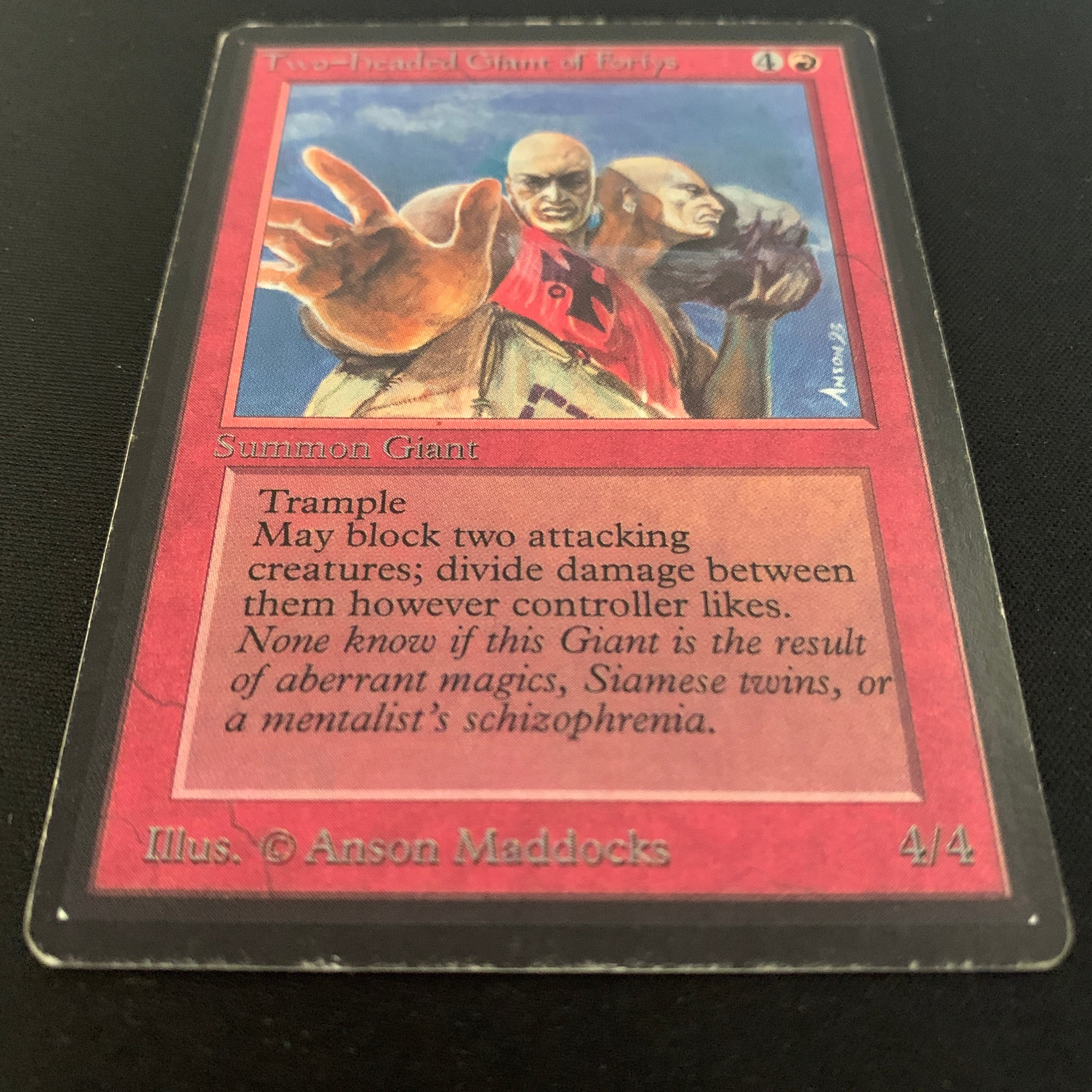 MTG Singles - Two-Headed Giant of Foriys - Beta - 