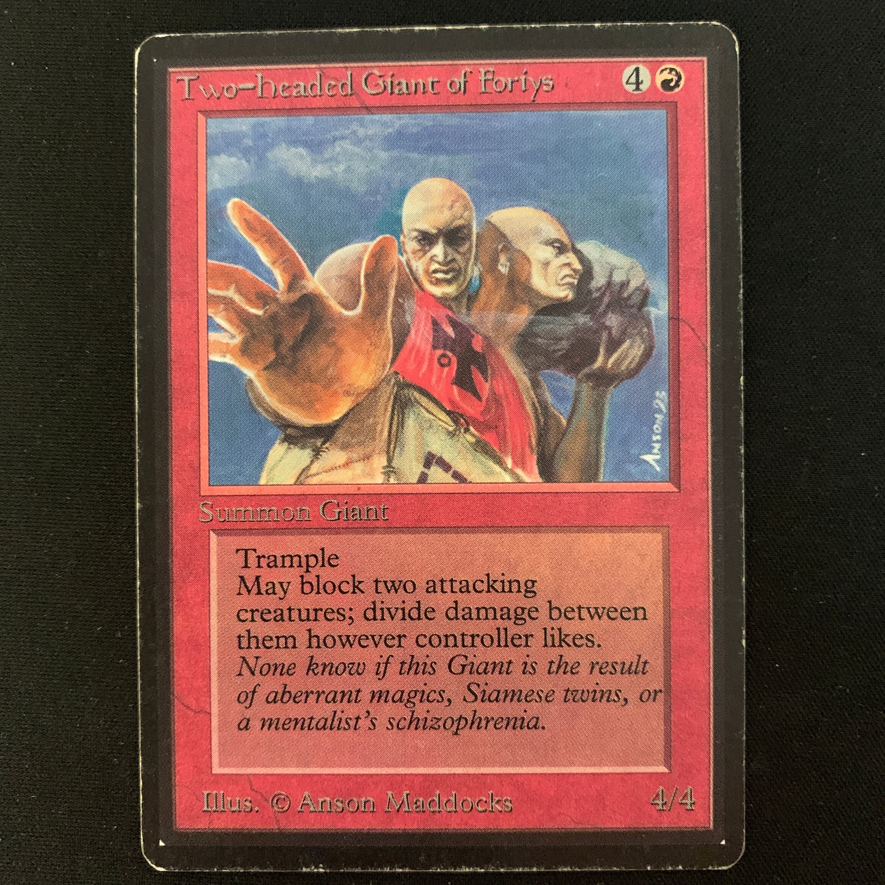 MTG Singles - Two-Headed Giant of Foriys - Beta - 