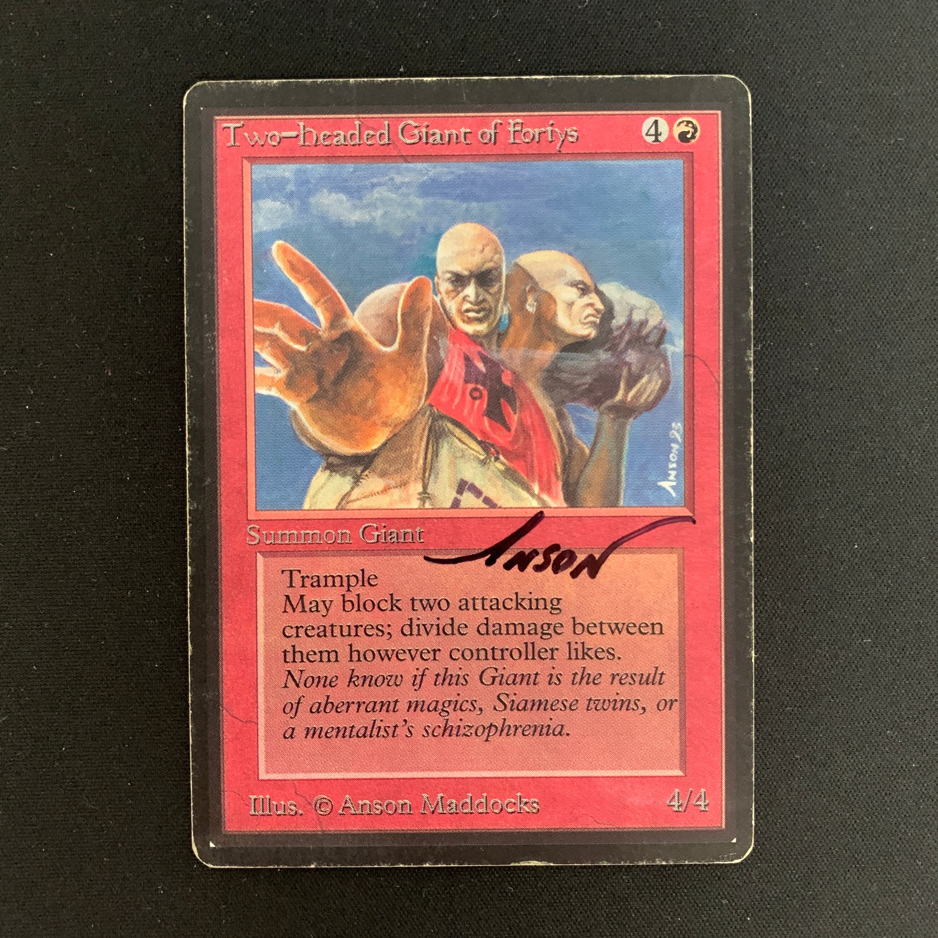 MTG Singles - Two-Headed Giant of Foriys - Beta - 