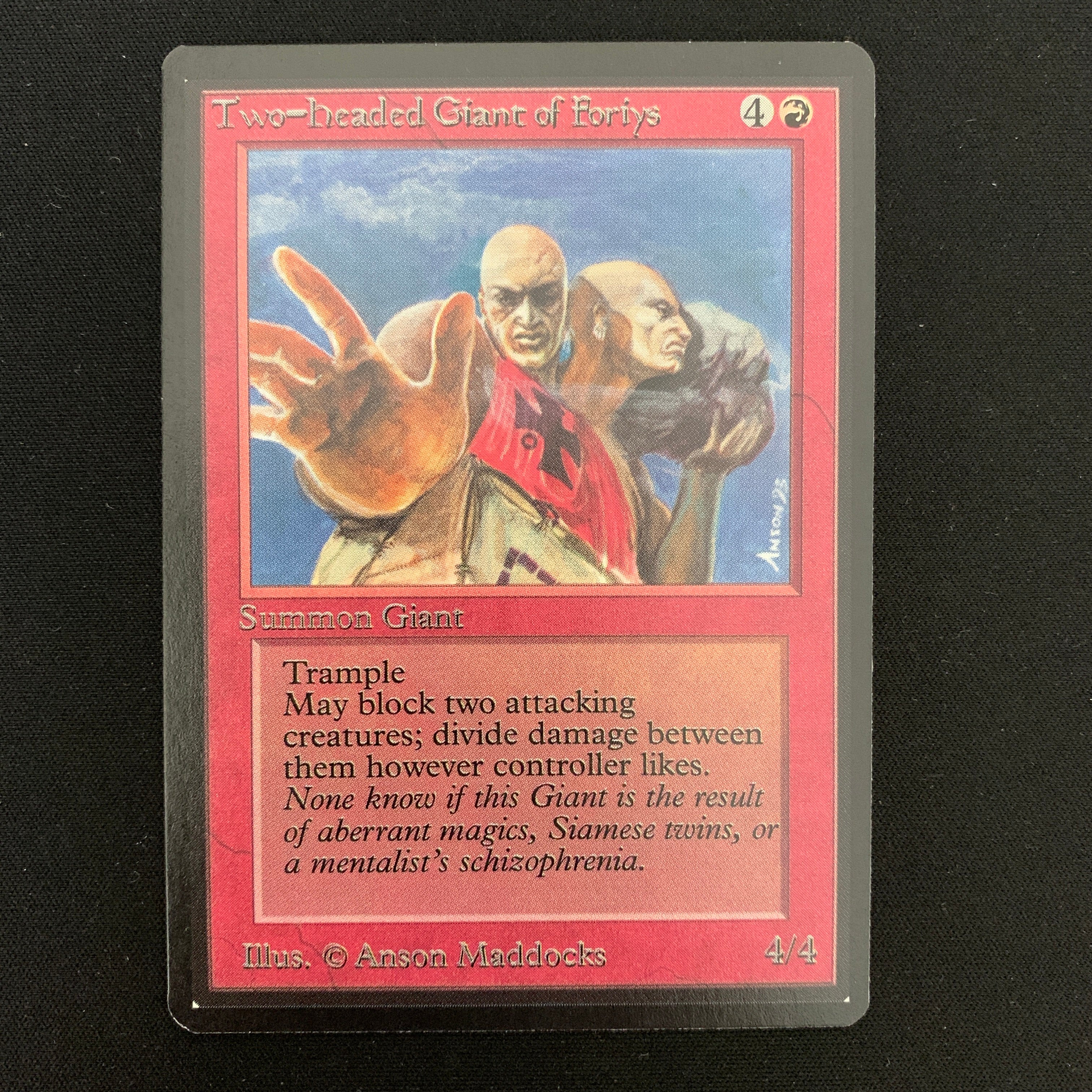 MTG Singles - Two-Headed Giant of Foriys - Beta - 