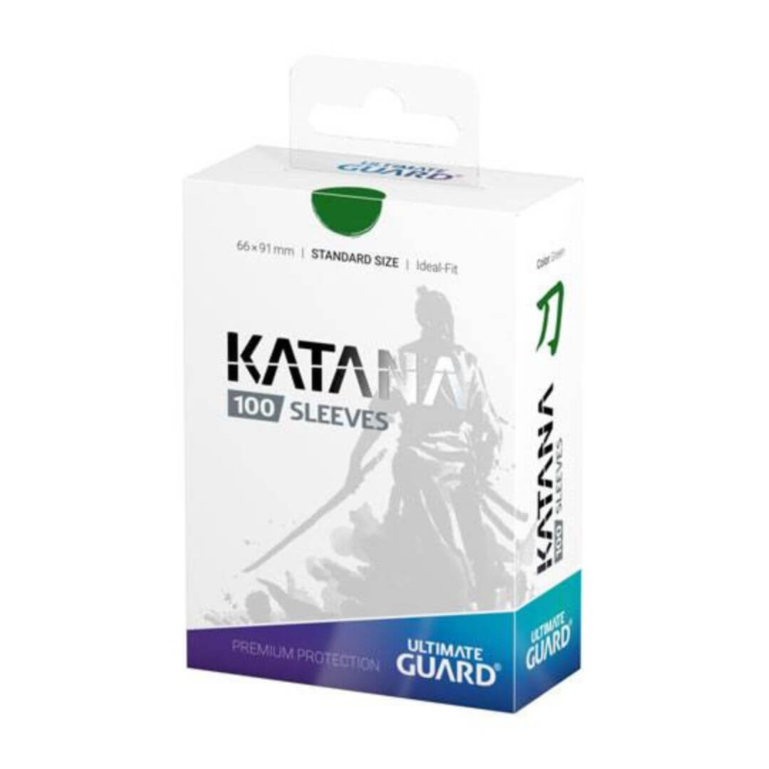 Gaming Supplies - Ultimate Guard Katana Sleeves - Green