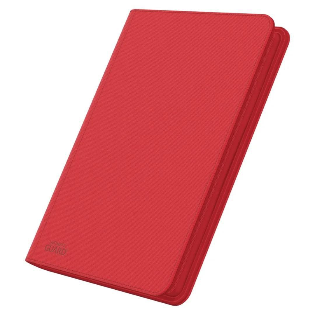Gaming Supplies - Ultimate Guard Zipfolio 18-Pocket - Red