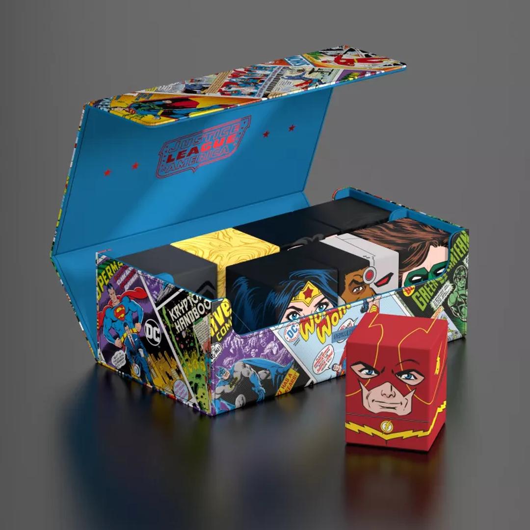 Gaming Supplies - Ultimate Guard Collectors Case DC Justice League - Vintage Comics