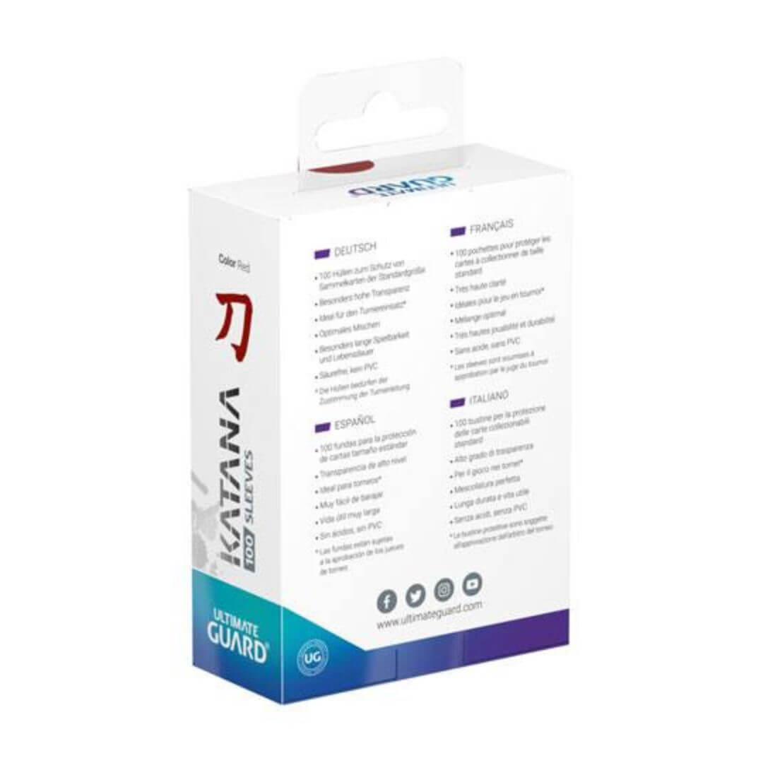 Gaming Supplies - Ultimate Guard Katana Sleeves - 