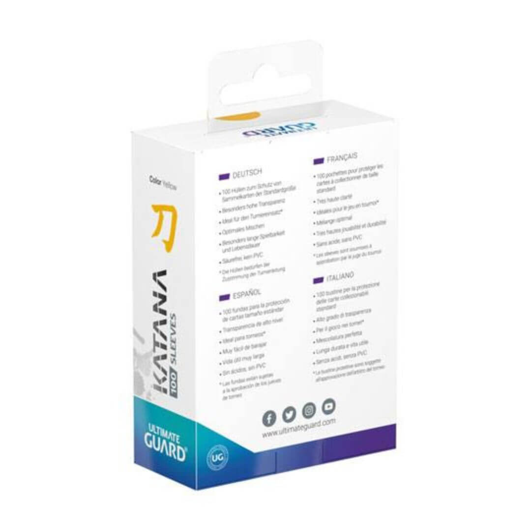 Gaming Supplies - Ultimate Guard Katana Sleeves - 