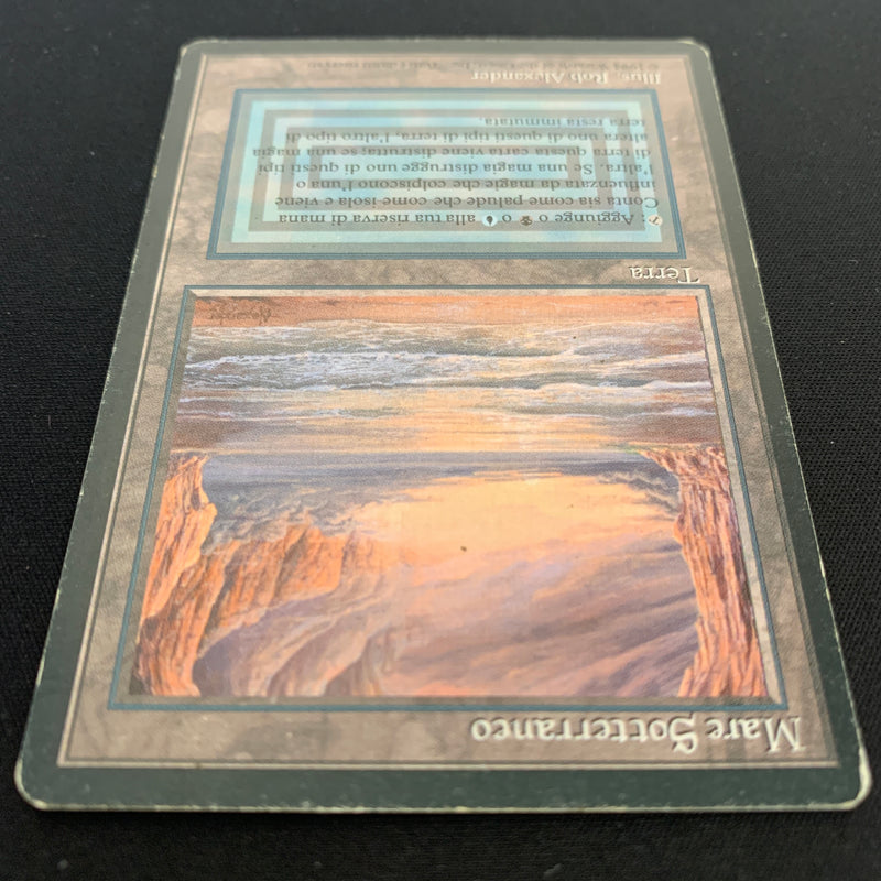 Magic the Gathering Underground Sea - Foreign Black Bordered - Italian 