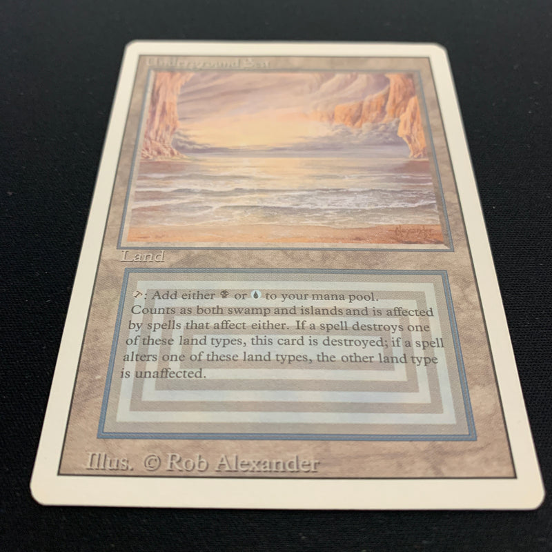 Magic the Gathering Underground Sea - Revised 