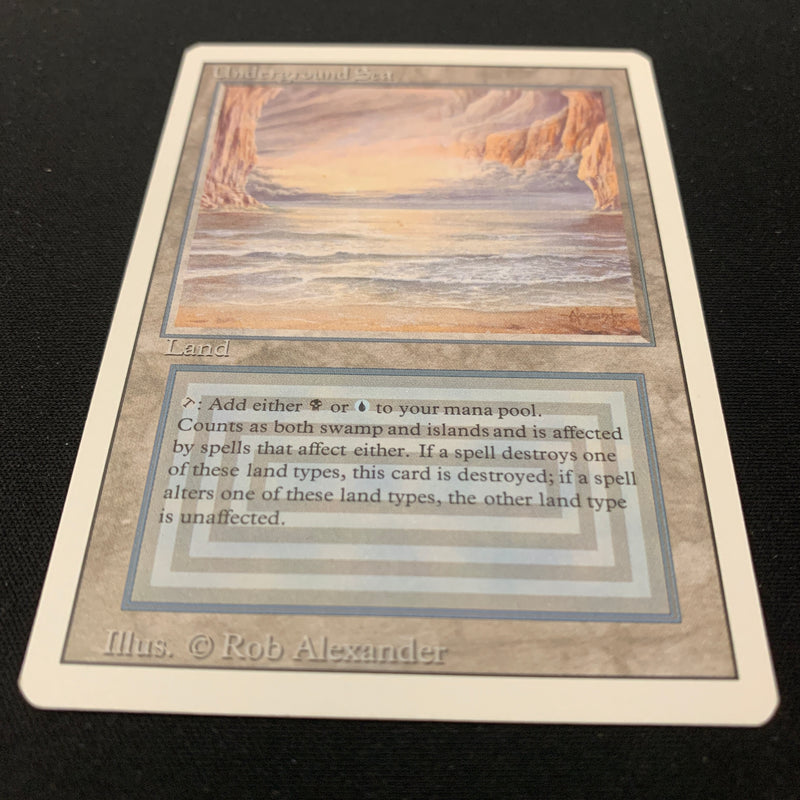 Magic the Gathering Underground Sea - Revised 