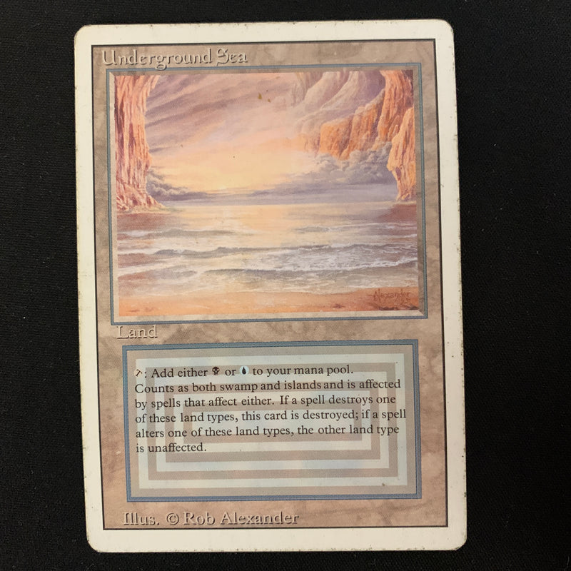 Magic the Gathering Underground Sea - Revised 