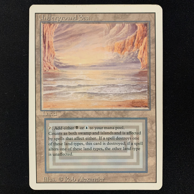 Magic the Gathering Underground Sea - Revised GD - 24670