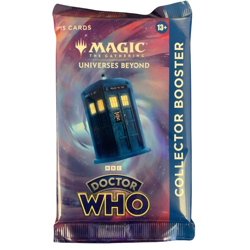 Magic the Gathering Universes Beyond: Doctor Who Collector Booster Pack English