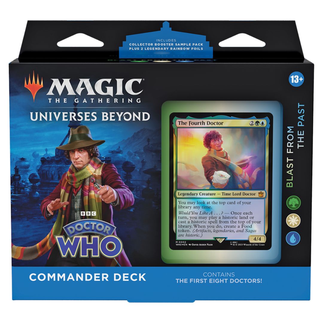 MTG Sealed Product - Universes Beyond: Doctor Who Commander Deck Blast From the Past - English