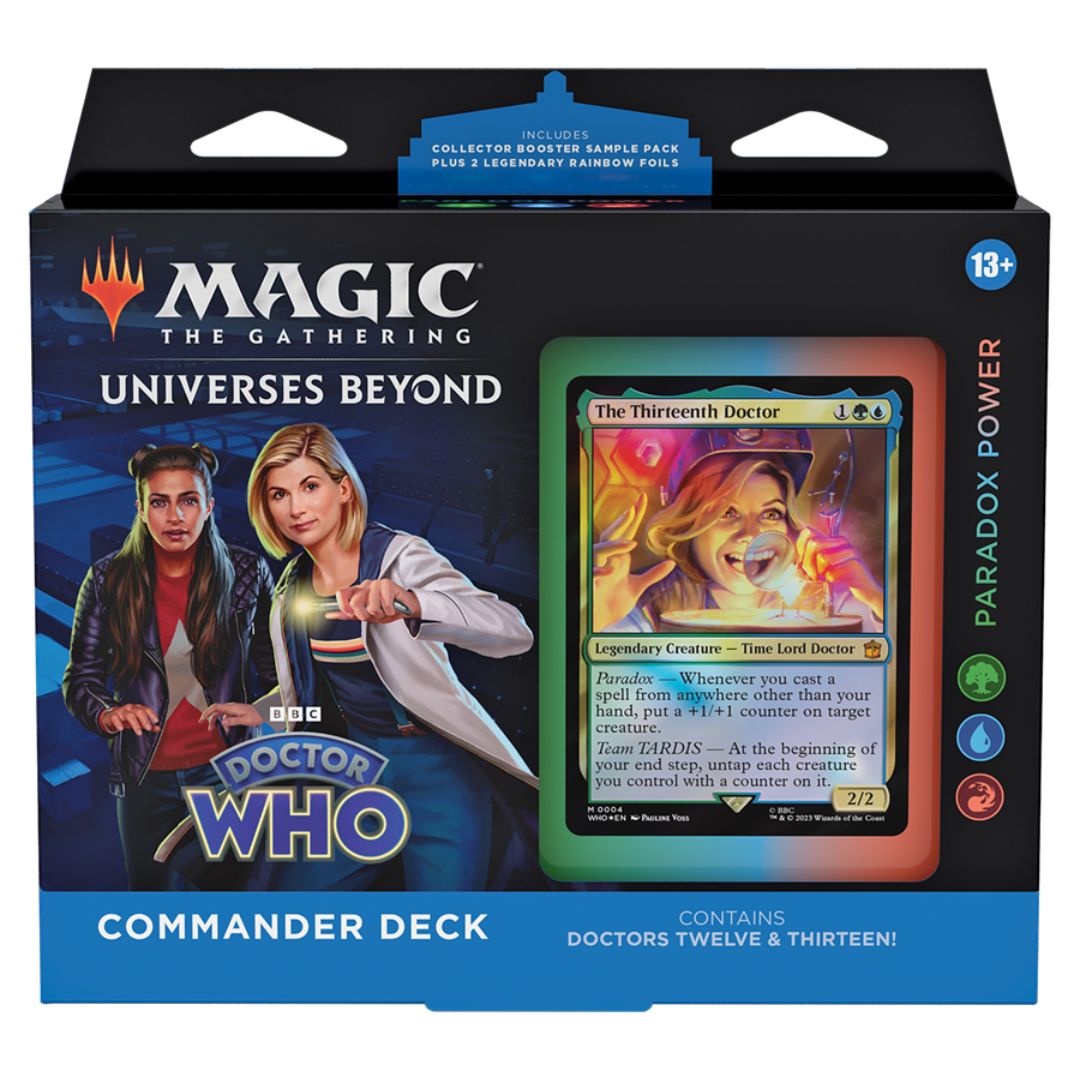 MTG Sealed Product - Universes Beyond: Doctor Who Commander Deck Paradox Power - English