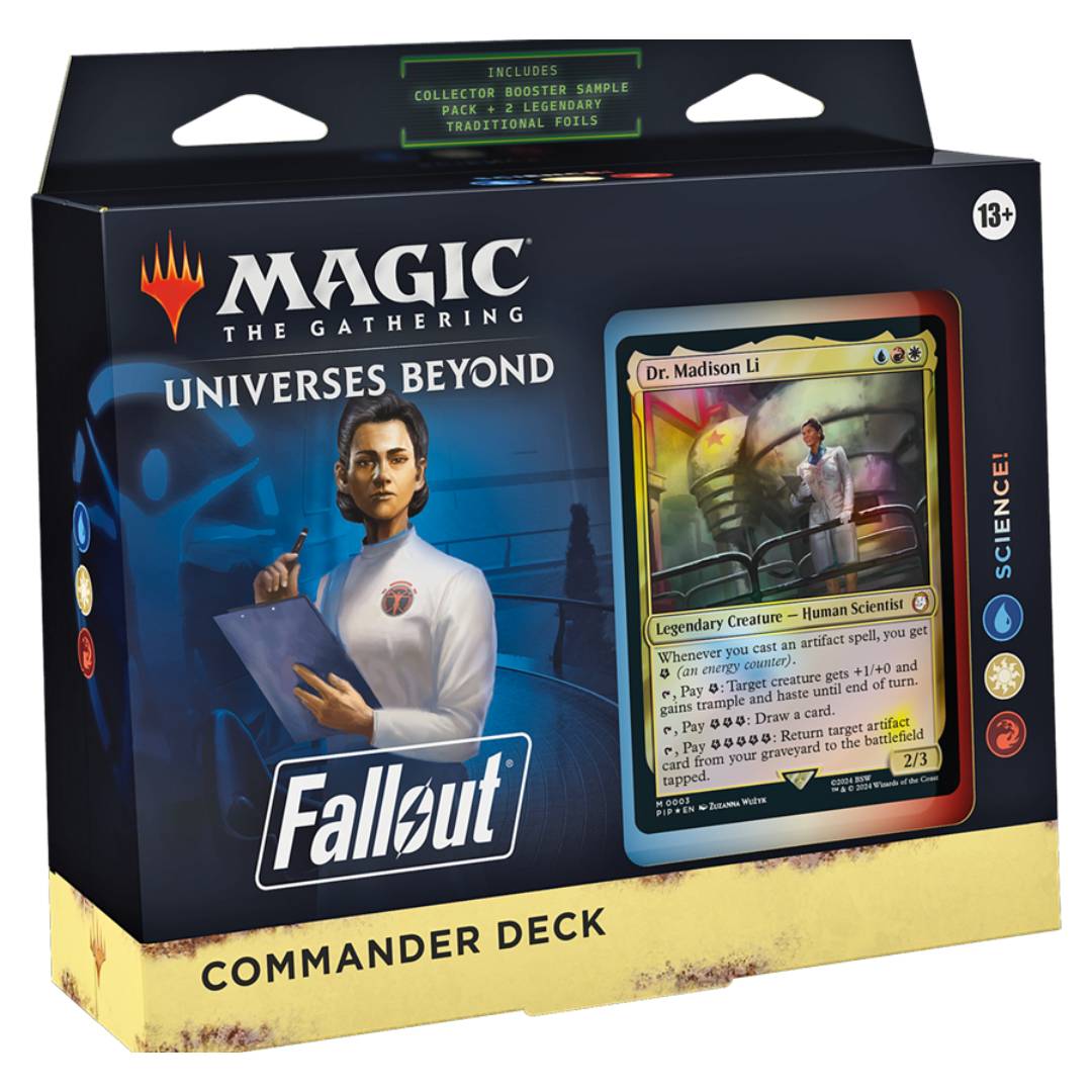MTG Sealed Product - Universes Beyond: Fallout Commander Deck Science - 