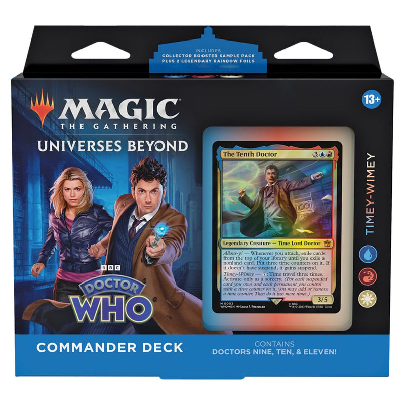 Universes Beyond: Doctor Who Commander Deck Timey Wimey