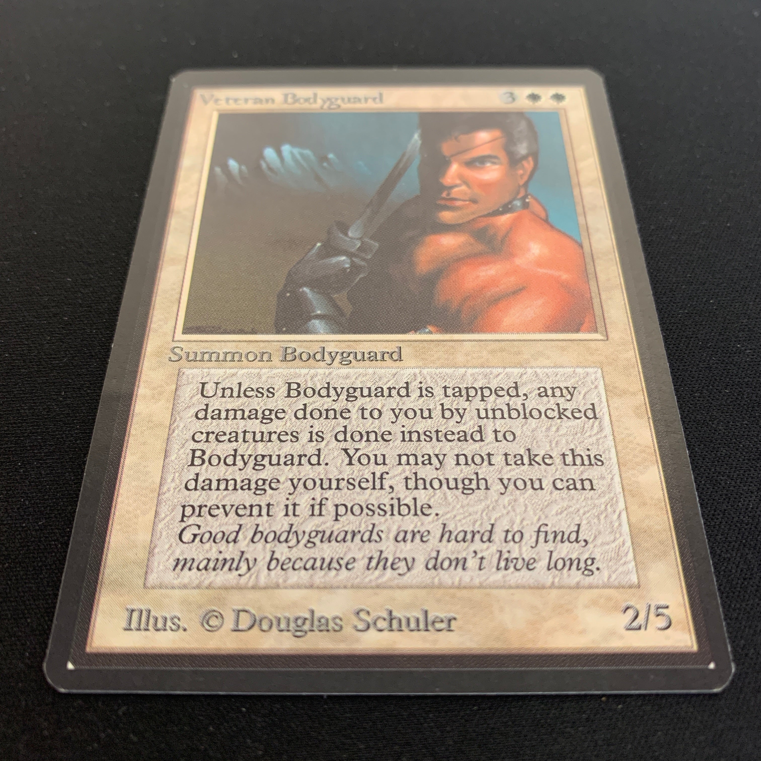 MTG Singles - Veteran Bodyguard - Beta - 