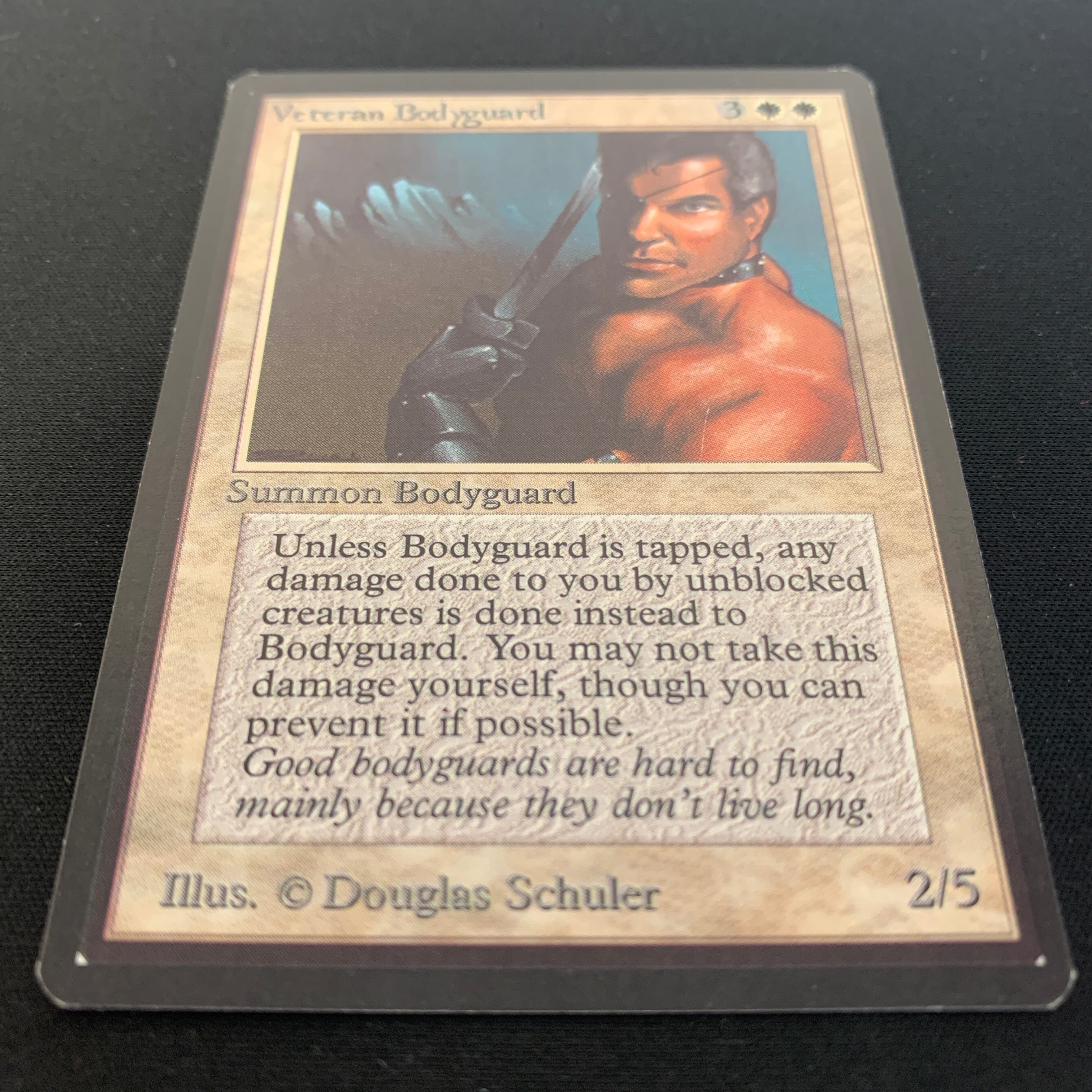 MTG Singles - Veteran Bodyguard - Beta - 