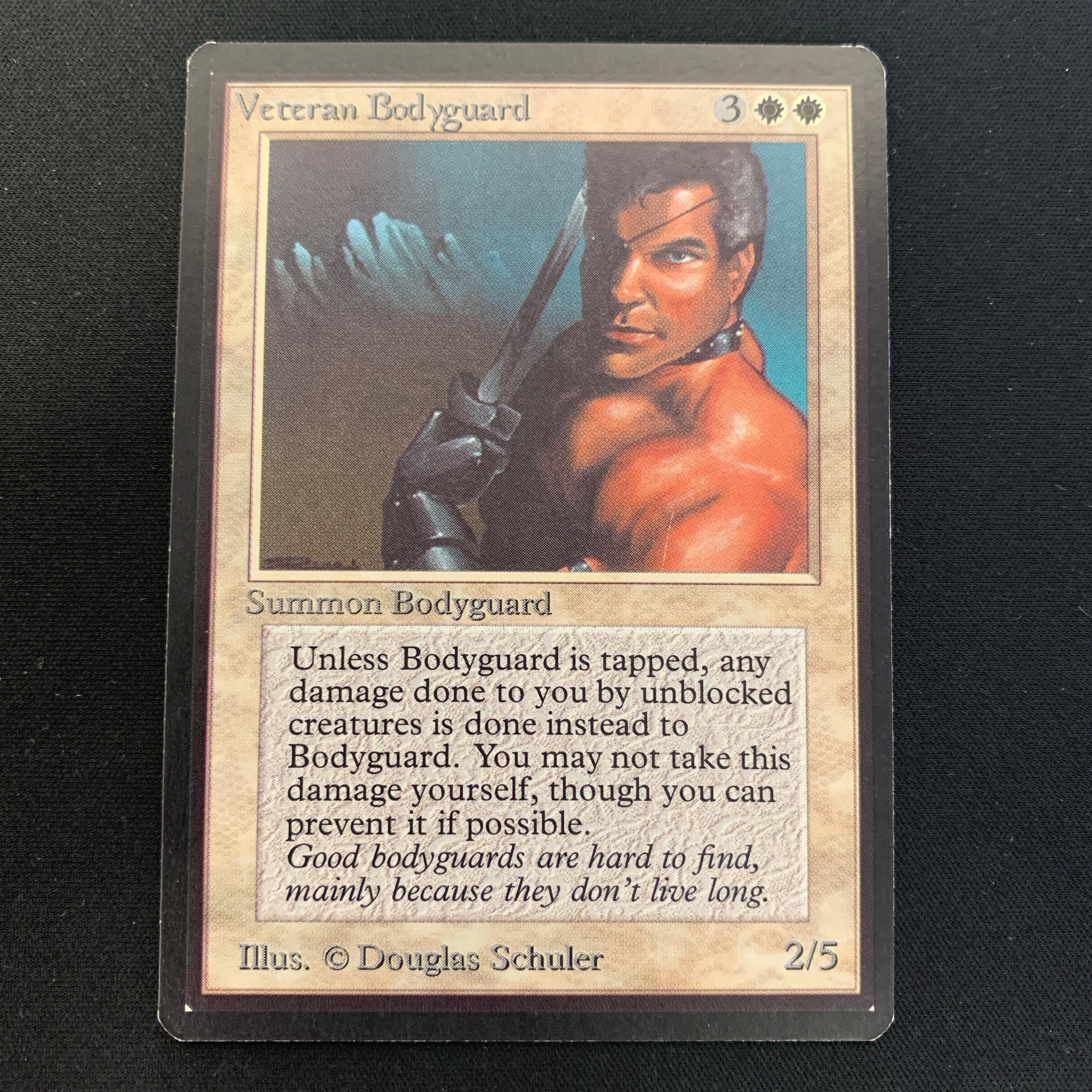 MTG Singles - Veteran Bodyguard - Beta - 