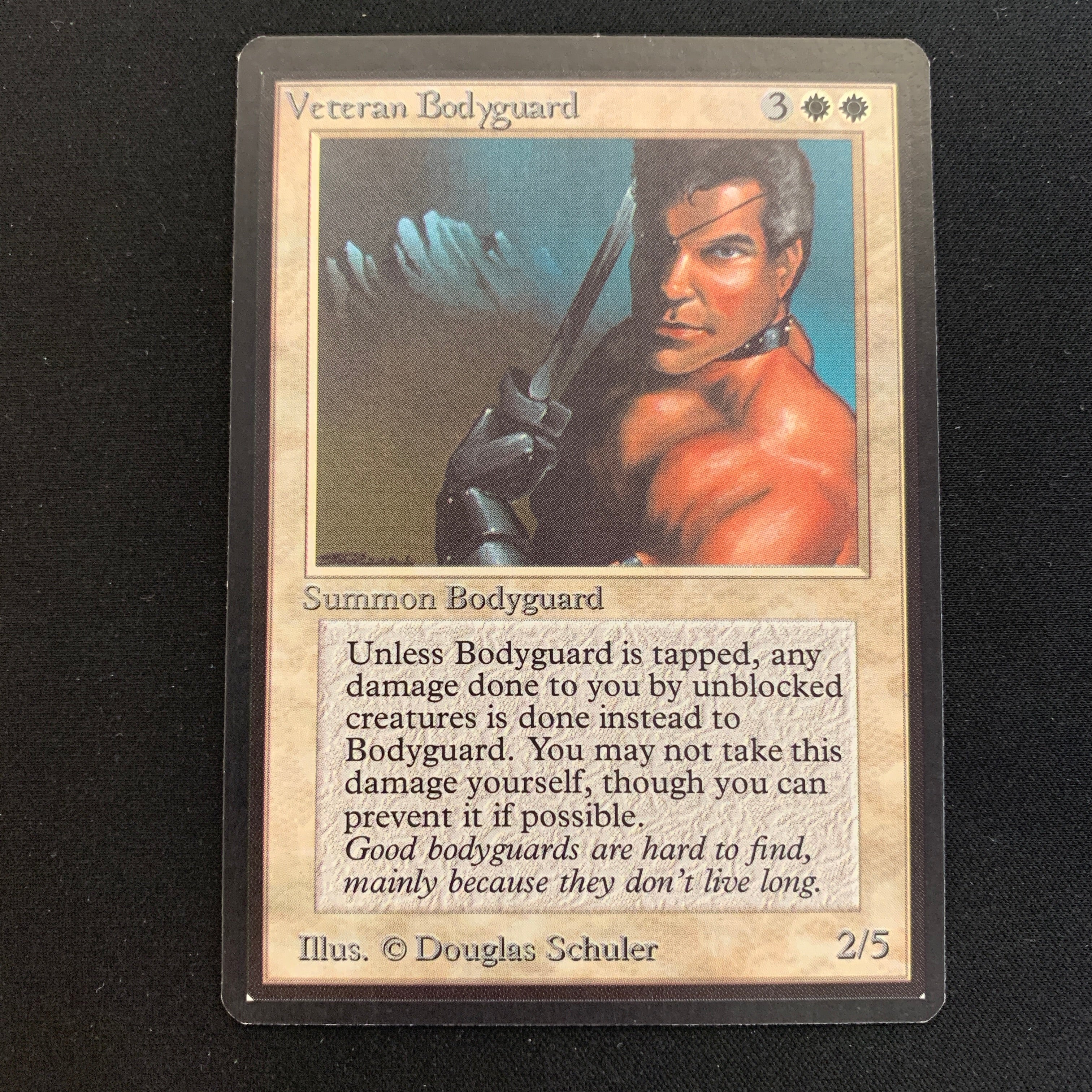 MTG Singles - Veteran Bodyguard - Beta - 