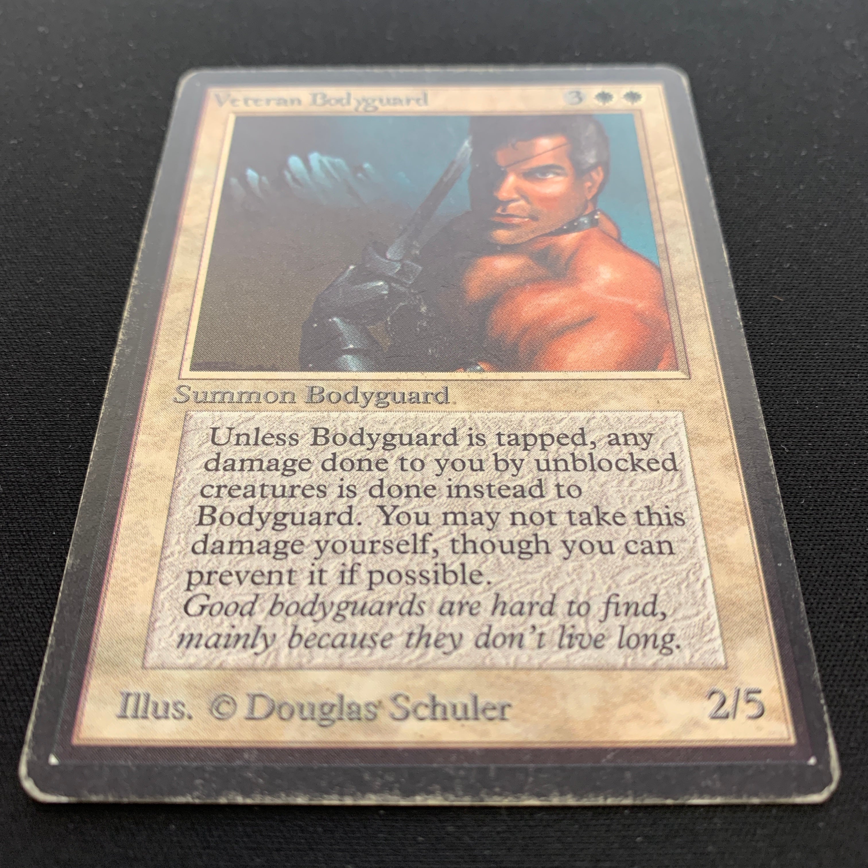 MTG Singles - Veteran Bodyguard - Beta - 