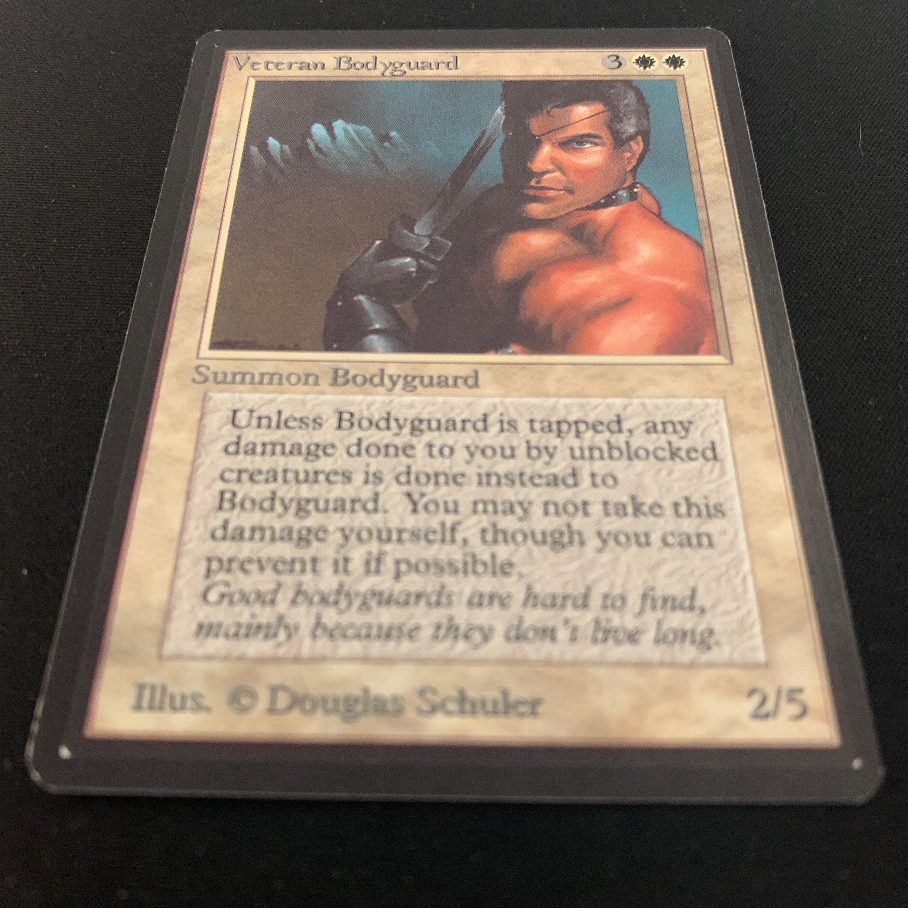 MTG Singles - Veteran Bodyguard - Beta - 