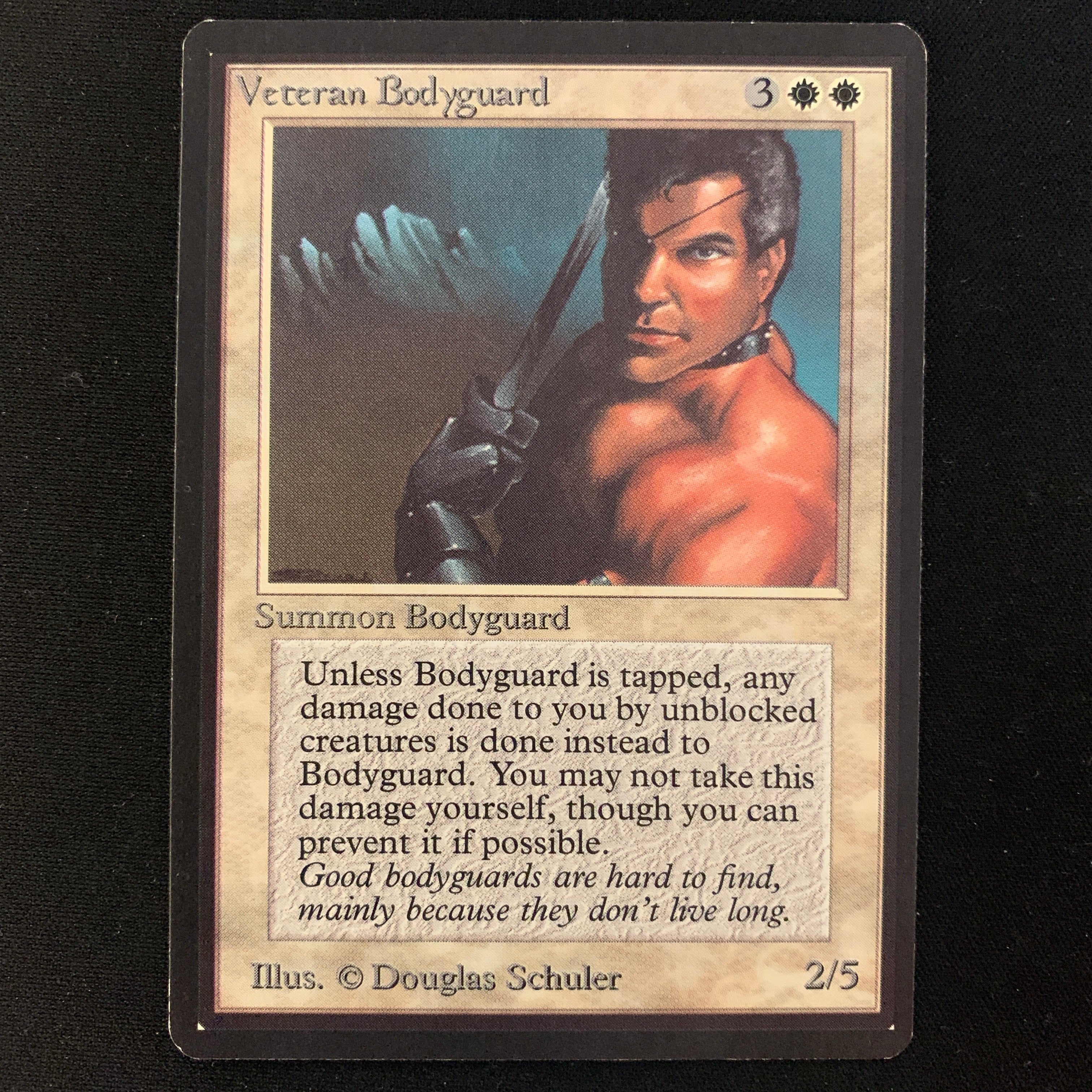MTG Singles - Veteran Bodyguard - Beta - 
