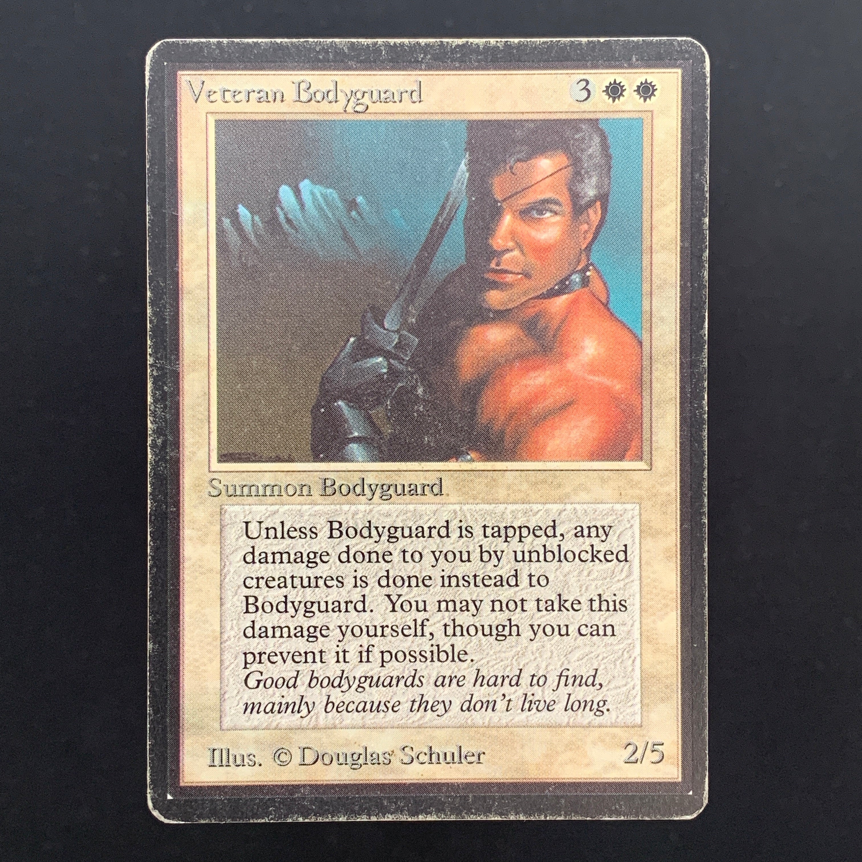 MTG Singles - Veteran Bodyguard - Beta - 