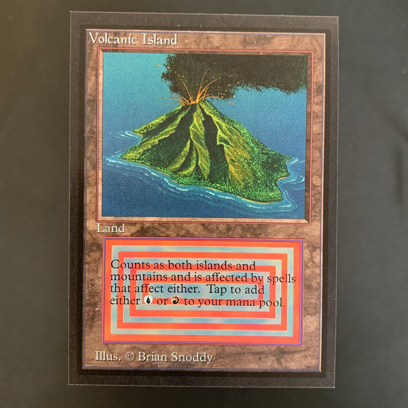 Magic the Gathering Volcanic Island - Collectors' Edition 