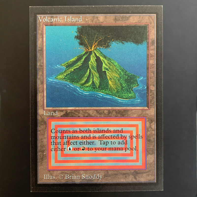 Magic the Gathering Volcanic Island - International Edition 