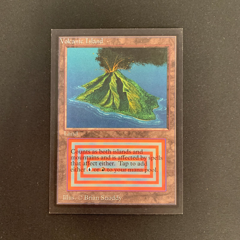 Magic the Gathering Volcanic Island - International Edition 