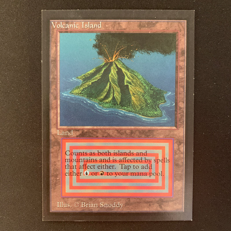 Magic the Gathering Volcanic Island - International Edition 