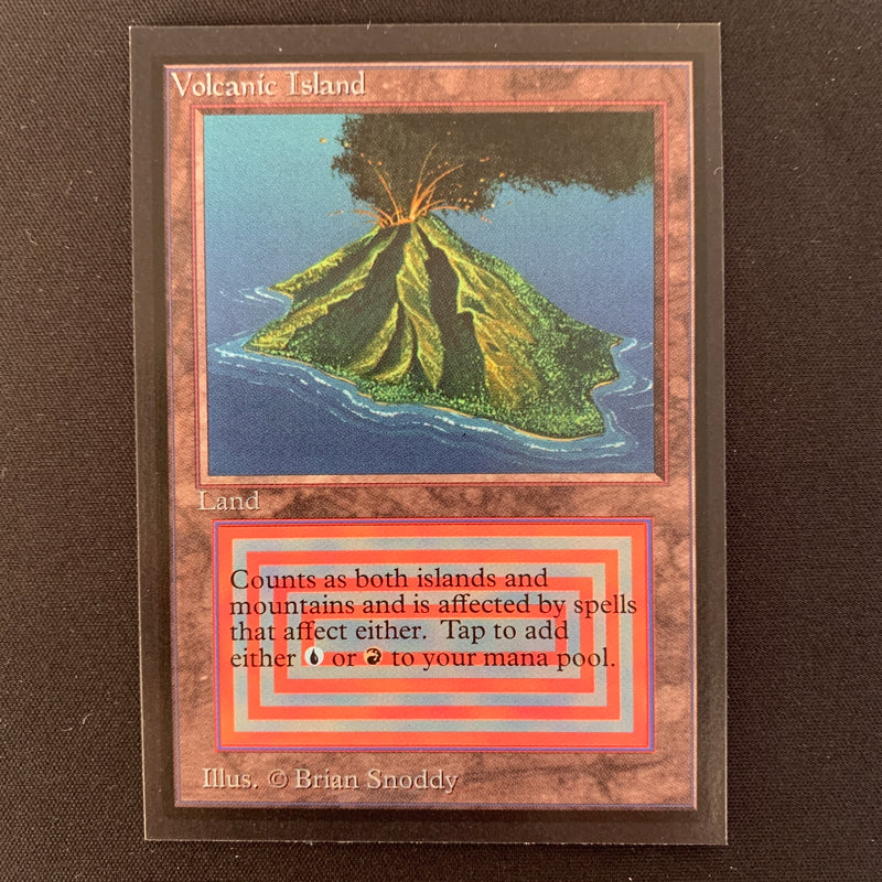 Magic the Gathering Volcanic Island - International Edition 