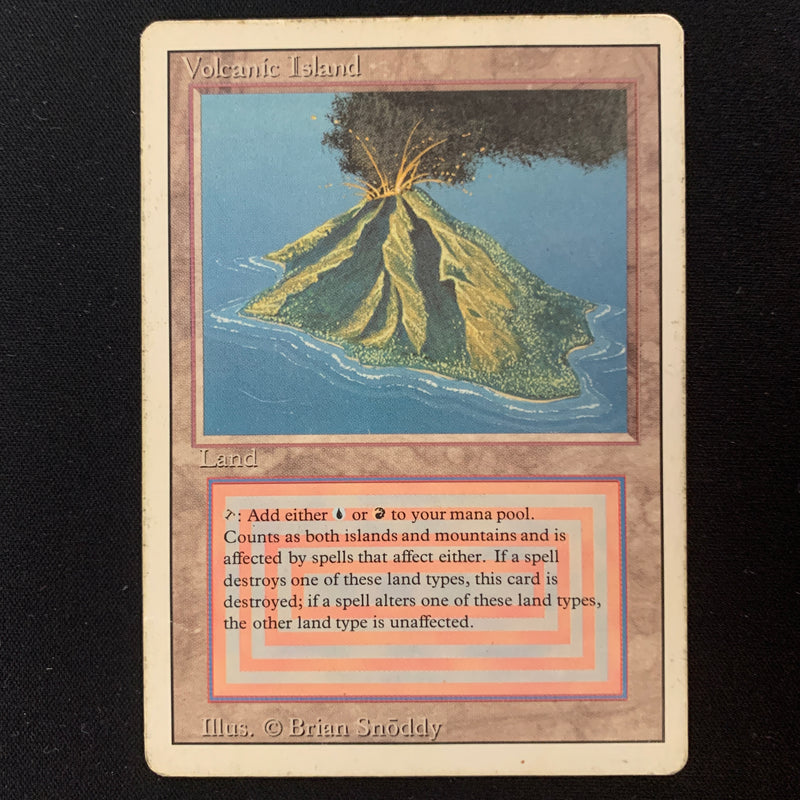 Magic the Gathering Volcanic Island - Revised PL - 24882