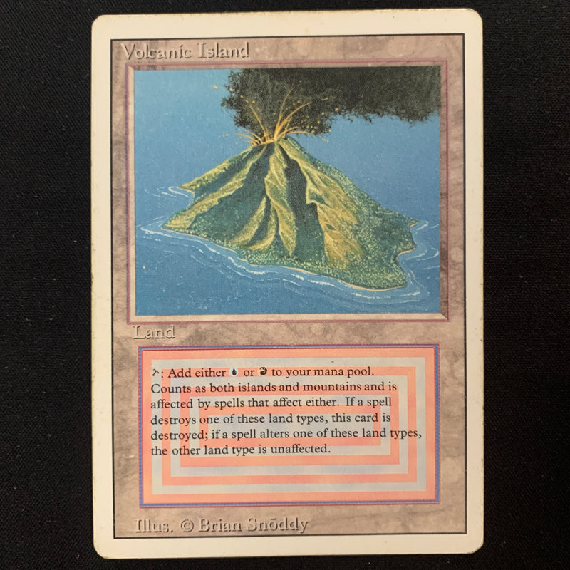 Magic the Gathering Volcanic Island - Revised PL - 24883