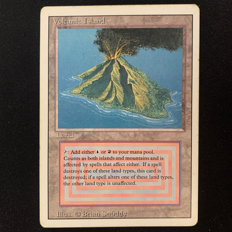 Magic the Gathering Volcanic Island - Revised PL - 24884