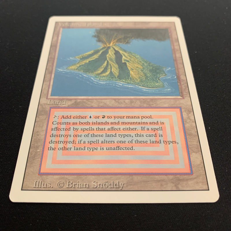 Magic the Gathering Volcanic Island - Revised 