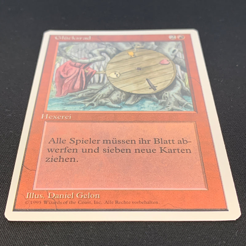 Magic the Gathering Wheel of Fortune - Foreign White Bordered - German 