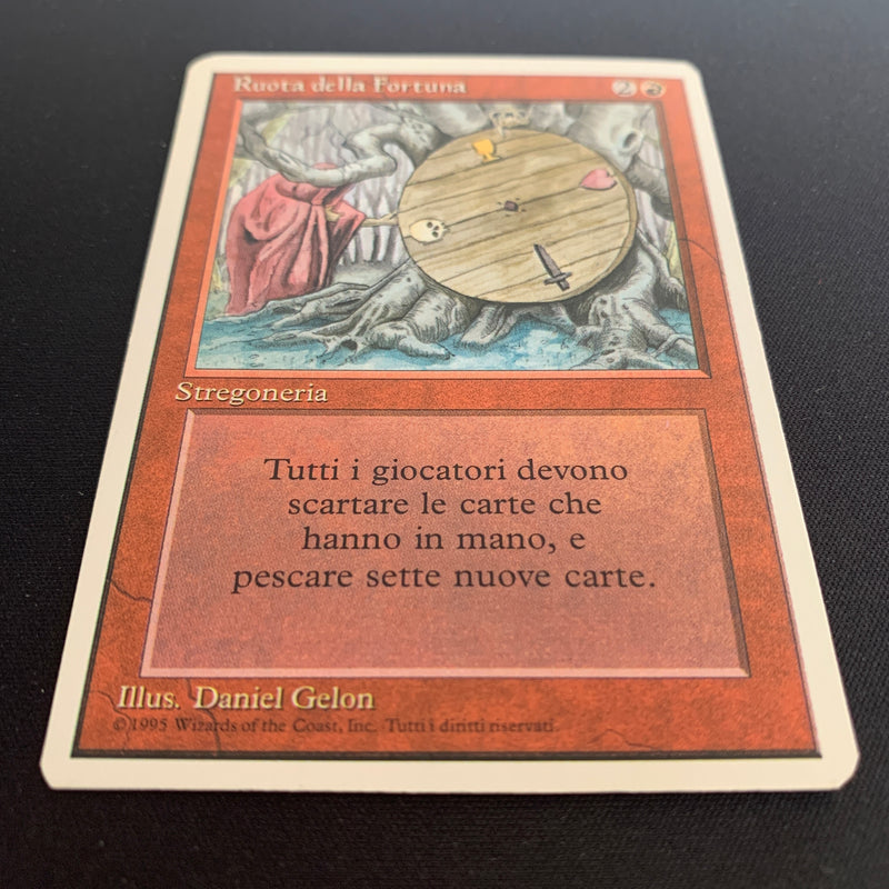 Magic the Gathering Wheel of Fortune - Foreign White Bordered - Italian 