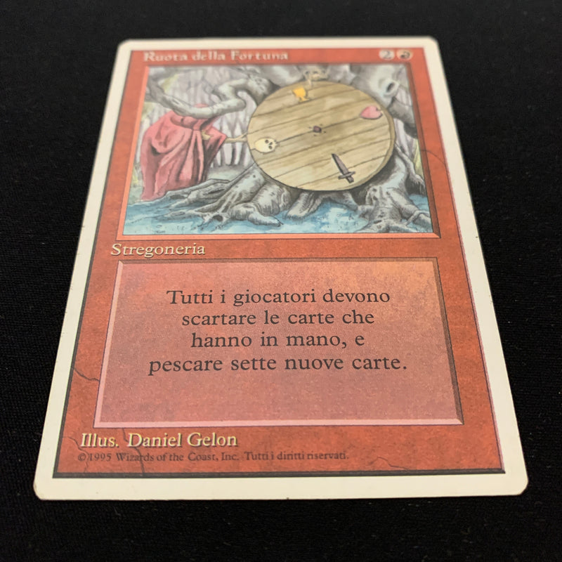 Magic the Gathering Wheel of Fortune - Foreign White Bordered - Italian 