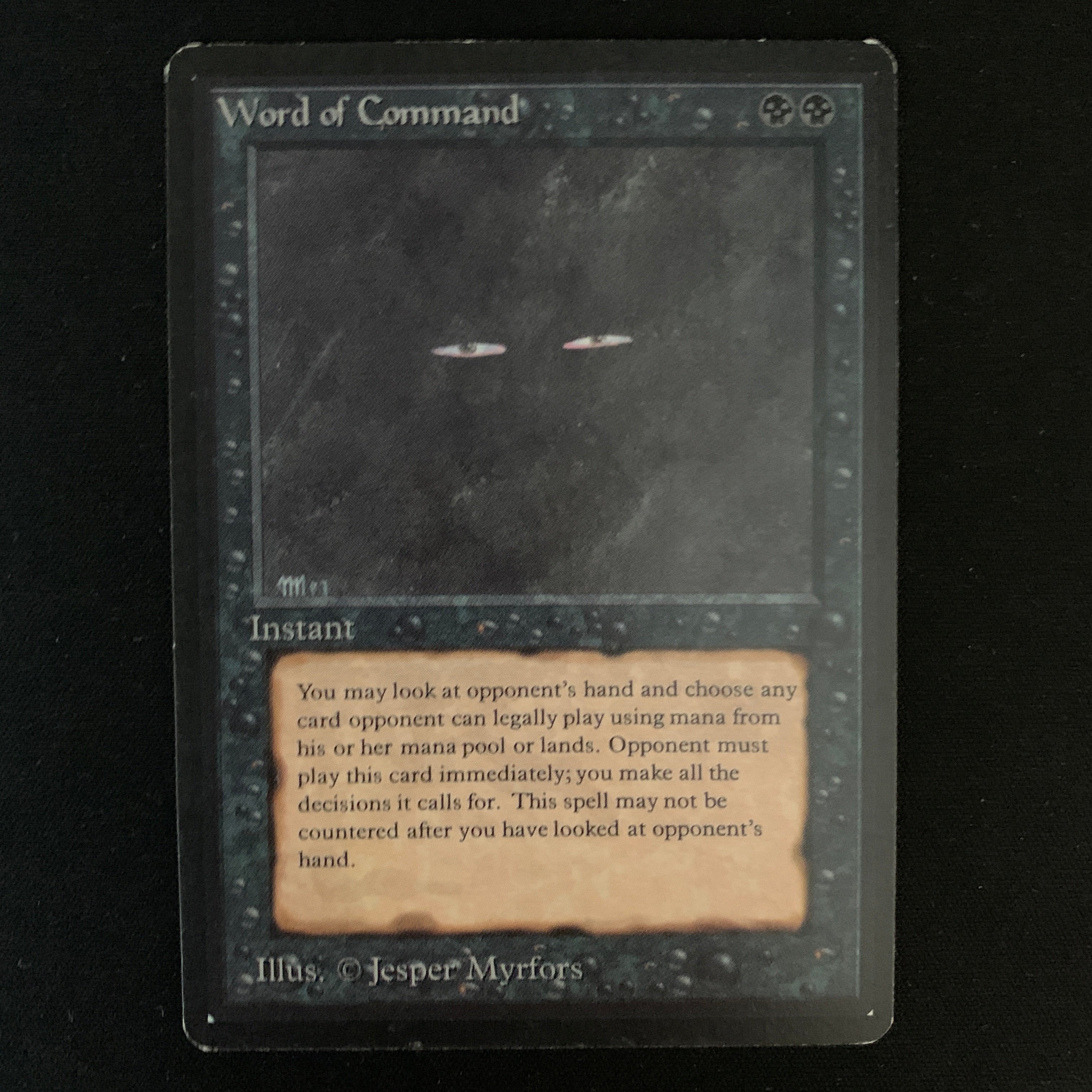 MTG Singles - Word of Command - Beta - 
