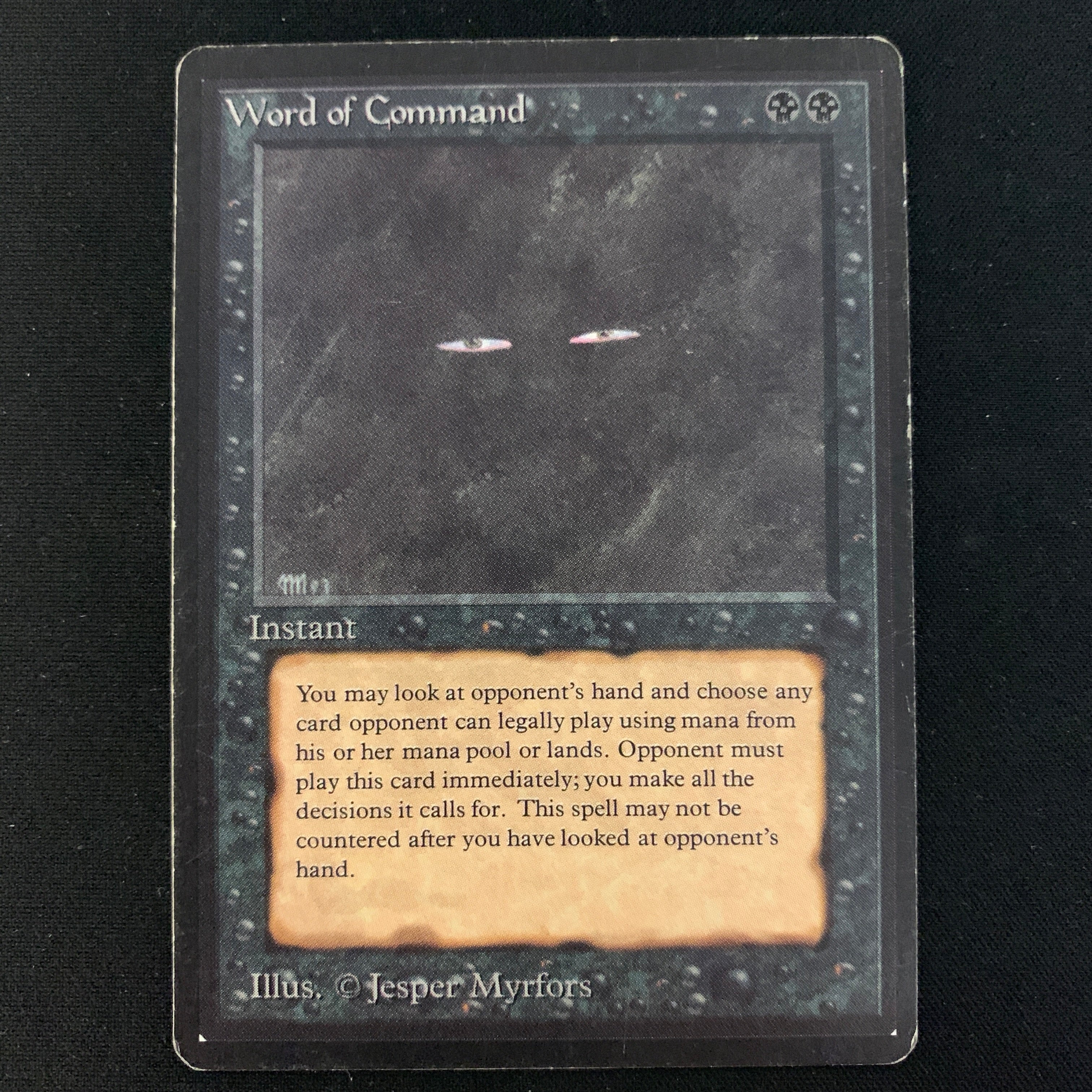 MTG Singles - Word of Command - Beta - 